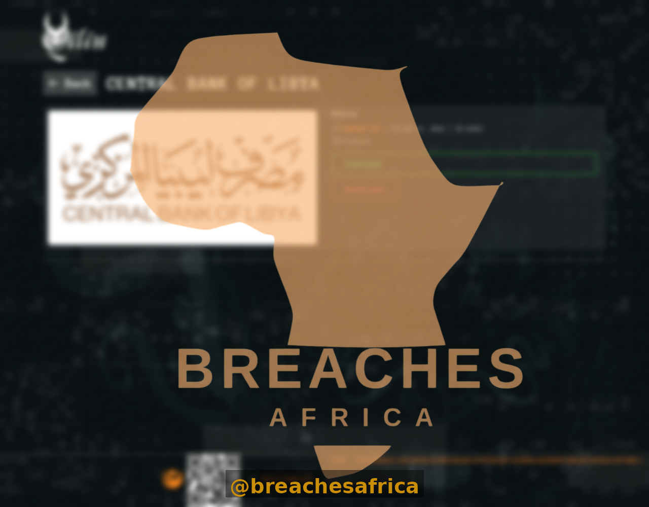 Central Bank of Libya leak listing