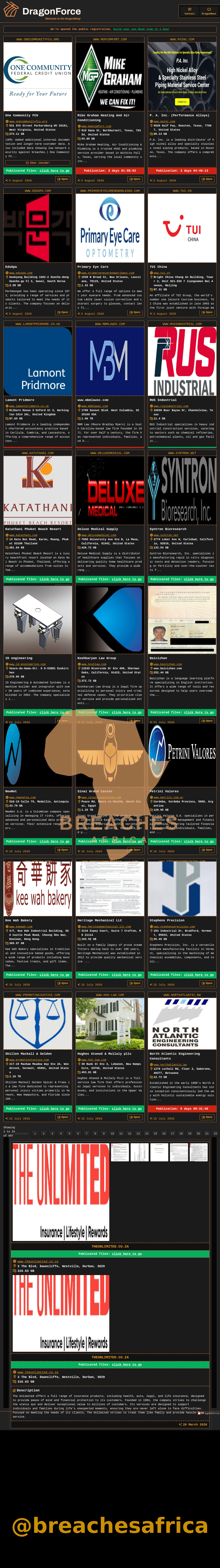 The Unlimited leak listing